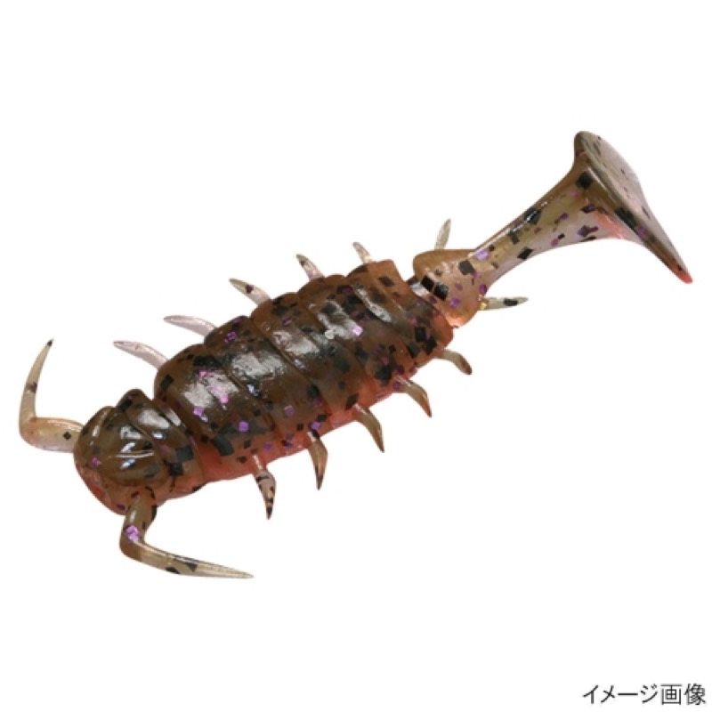【ジャッカル/JACKALL】ちびチヌムシは1.5インチのコンパクトボディを採用した食わせのアイテムです。小粒ながらも扁平なファットボディは充分に魚に気付いてもらうだけの存在感を併せ持ち、またボディサ