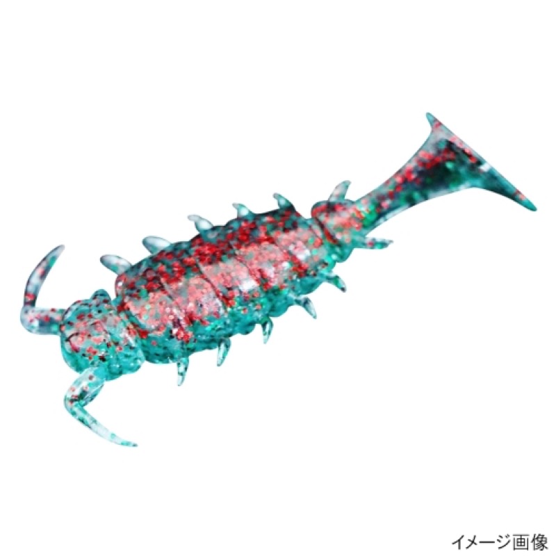 【ジャッカル/JACKALL】強波動×ひと口サイズ。ちびチヌムシは1.5インチのコンパクトボディを採用した食わせのアイテムです。小粒ながらも扁平なファットボディは充分に魚に気付いてもらうだけの存在感を