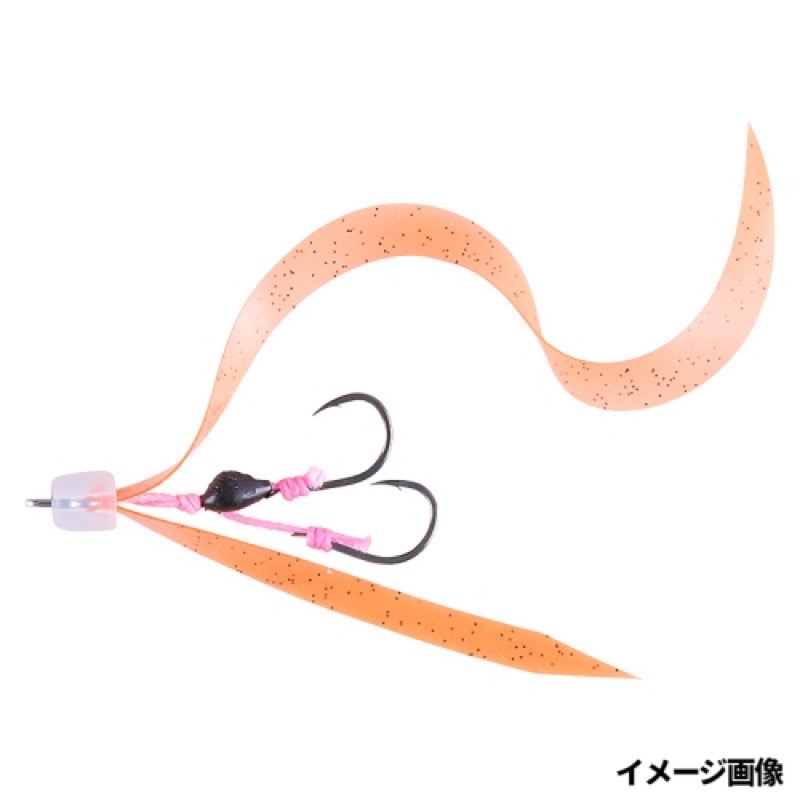 玉(ヘッド)へのバイトをしっかり掛ける!ショートアシストライン仕様の紅牙替えユニット。中井一誠氏が提唱する、「真鯛の活性を上げて効率的に釣る」タイラバ新メソッド「玉噛みコンセプト」。ヘッドにダイレクト