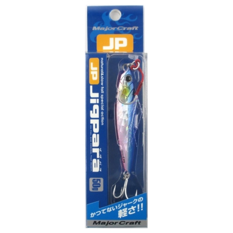 【メジャークラフト/Major Craft】「JIGPARA」ショートシリーズに、お待ちかねの50gが登場しました。塗装面に、衝撃に対してねばり、割れ剥がれの起きにくい「スーパーマルチレイヤードコーテ