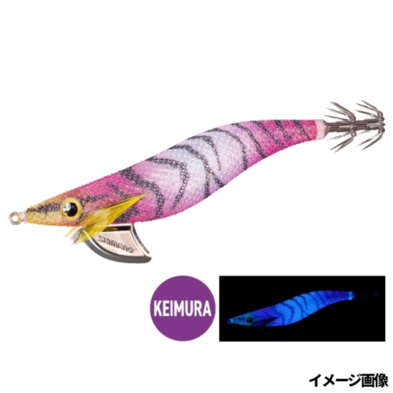 新しいクリンチディープは深場や潮が速いエリアに潜むイカを攻略する専用モデルです。ノーマルフラッシュブーストモデルに比べ、4g重量UPしたことで、沈下速度はノーマルフラッシュブースト3.5号(約3.7秒