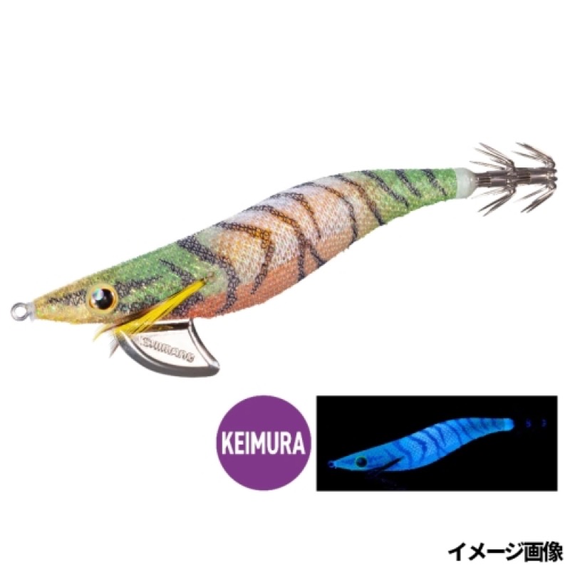 新しいクリンチディープは深場や潮が速いエリアに潜むイカを攻略する専用モデルです。ノーマルフラッシュブーストモデルに比べ、4g重量UPしたことで、沈下速度はノーマルフラッシュブースト3.5号(約3.7秒