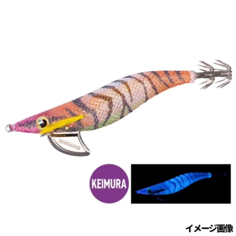 新しいクリンチディープは深場や潮が速いエリアに潜むイカを攻略する専用モデルです。ノーマルフラッシュブーストモデルに比べ、4g重量UPしたことで、沈下速度はノーマルフラッシュブースト3.5号(約3.7秒