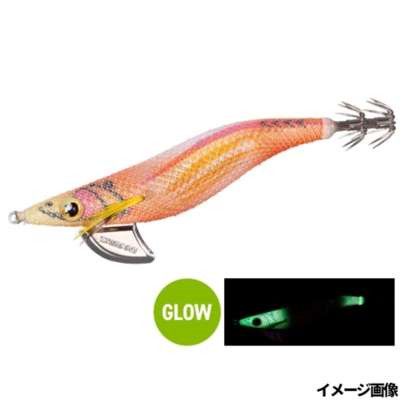 新しいクリンチディープは深場や潮が速いエリアに潜むイカを攻略する専用モデルです。ノーマルフラッシュブーストモデルに比べ、4g重量UPしたことで、沈下速度はノーマルフラッシュブースト3.5号(約3.7秒
