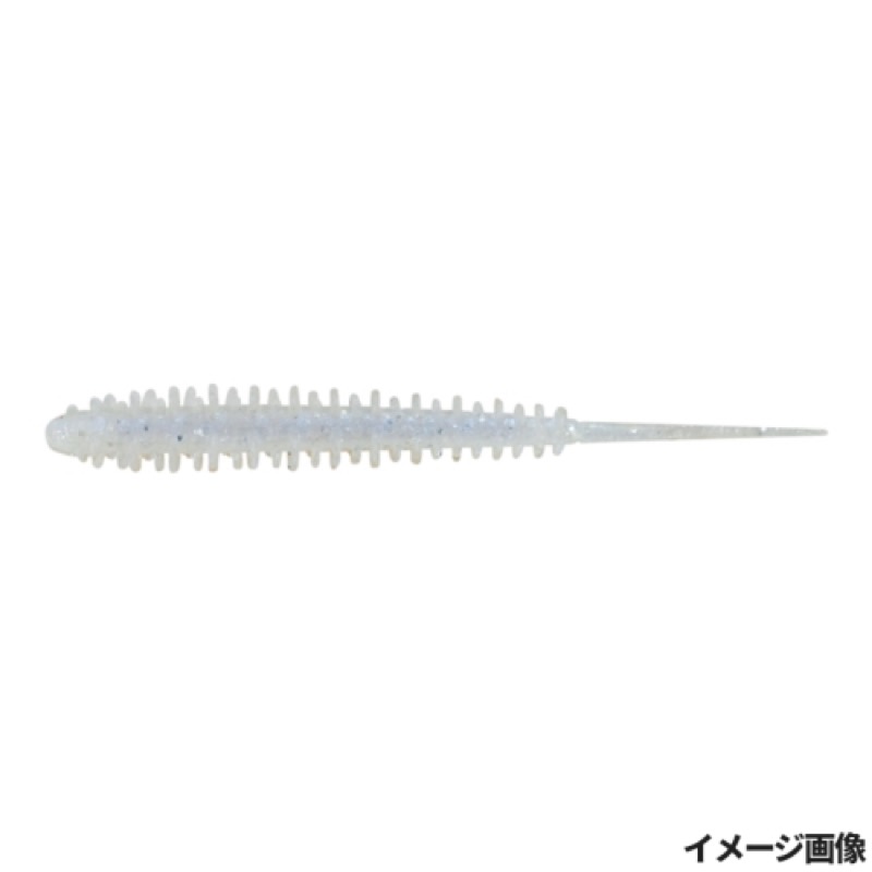 【林釣漁具製作所】リングでもなくリブでもない、水をつかみやすい松ぼっくりのようなカサ状ボディが、軽いジグヘッドでも操作感をUPさせ、独自の波動を生み出す。また、超極細のピンテールはわずかな水流でもピリ