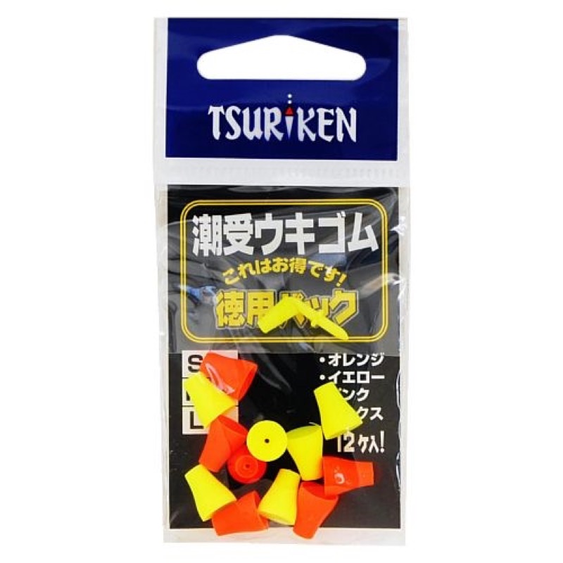【釣研/Tsuriken】潮の力を借りることにより、より軽い仕掛けを沈めることができます。水中視認性も大幅に向上し、前アタリを確実に捉えます。一般的な状況ではMサイズ、視認性を高めたいときや潮流の緩い